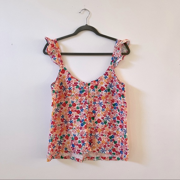 Grace & Mila Paris Floral Cami Tank - Picture 1 of 12